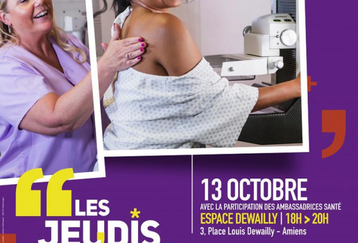 Les Jeudis citoyenneté : La Mammographie un réflexe pour la vie !