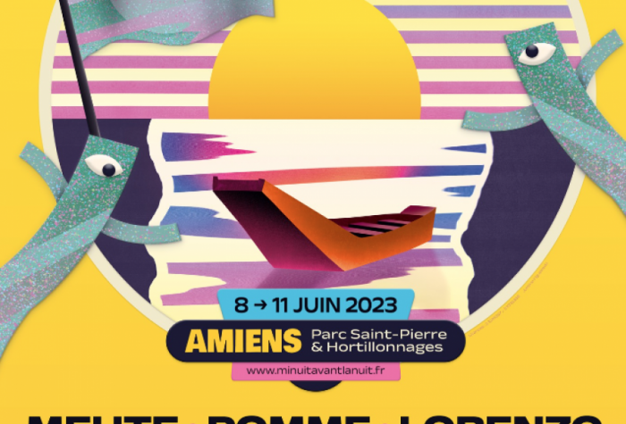 Le festival Minuit avant la Nuit 2023 aura lieu les 8, 9, 10 et 11 juin prochain à Amiens.