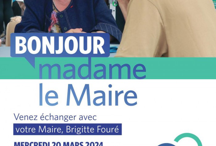 Bonjour Madame le Maire 20 mars 2024