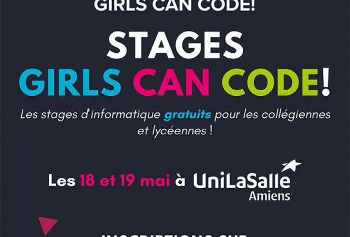 STAGES GIRLS CAN CODE !