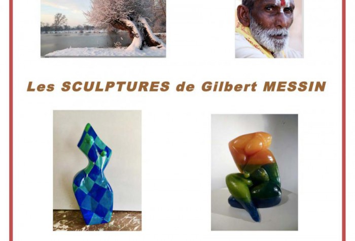 Photos de Guy François et sculptures de Gilbert Messin